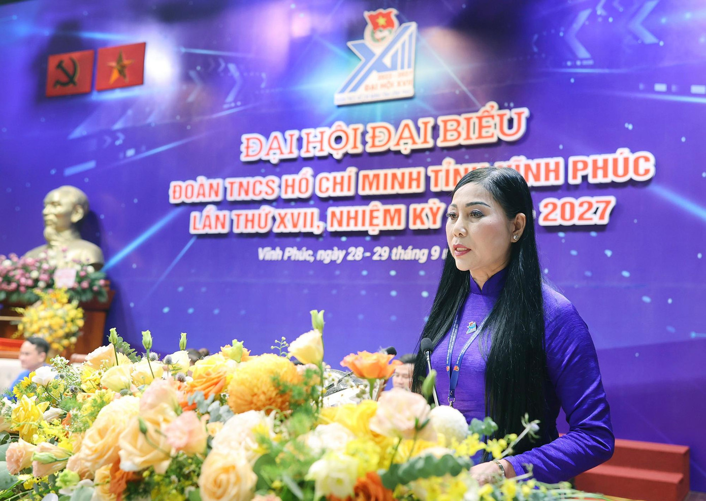 Bà Hoàng Thị Thúy Lan phát biểu chỉ đạo tại Đại hội. Ảnh: Như Ý