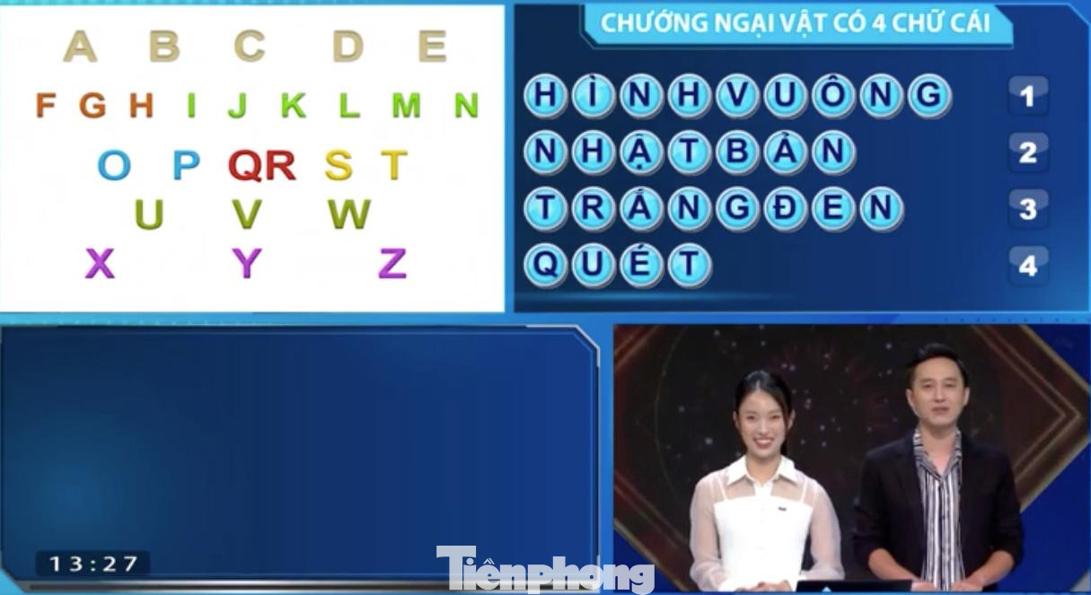Quốc Khánh đã chinh phục thành công từ khóa vượt chướng ngại vật.