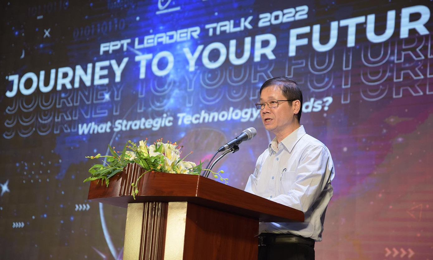 Tiến sĩ Vũ Tuấn Lâm - Phó Giám đốc Học viện Công nghệ Bưu chính Viễn thông cho biết, thông qua sự kiện FPT Leader talk 2022, nhà trường mong muốn sinh viên sẽ hiểu rõ hơn nghề nghiệp, kỹ năng. Từ đó, sinh viên tận dụng cơ hội thực tập, làm việc trong tương lai.
