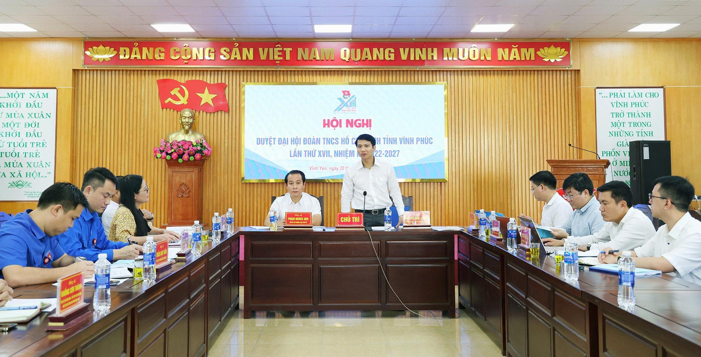 Anh Nguyễn Ngọc Lương – Bí thư T.Ư Đoàn phát biểu tại hội nghị. Ảnh: TĐVP Anh Nguyễn Ngọc Lương – Bí thư T.Ư Đoàn phát biểu tại hội nghị. Ảnh: TĐVP