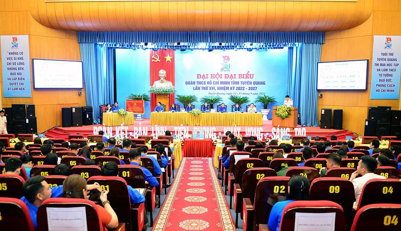 Đại hội phát huy tinh thần đoàn kết, bản lĩnh, tiên phong, khát vọng, sáng tạo. Ảnh: Dương Triều