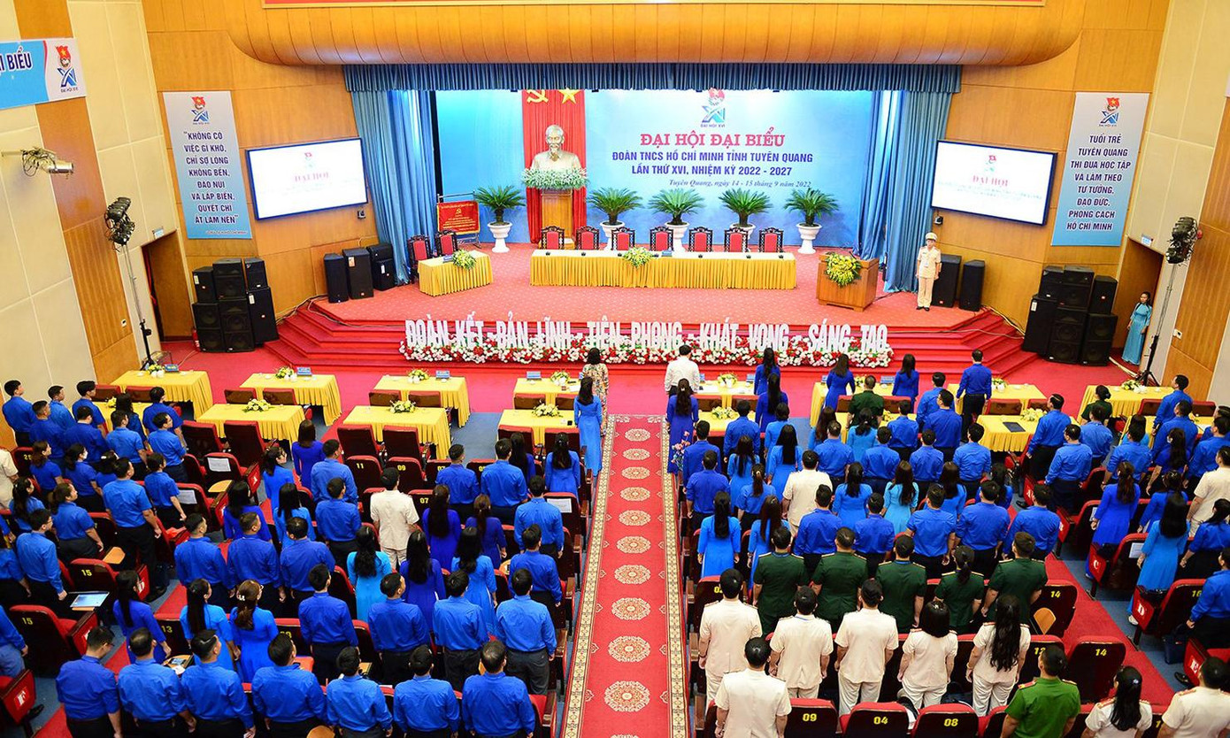 Sáng 14/9, Đại hội diễn ra phiên khai mạc. Ảnh: Dương Triều Sáng 14/9, Đại hội diễn ra phiên khai mạc. Ảnh: Dương Triều