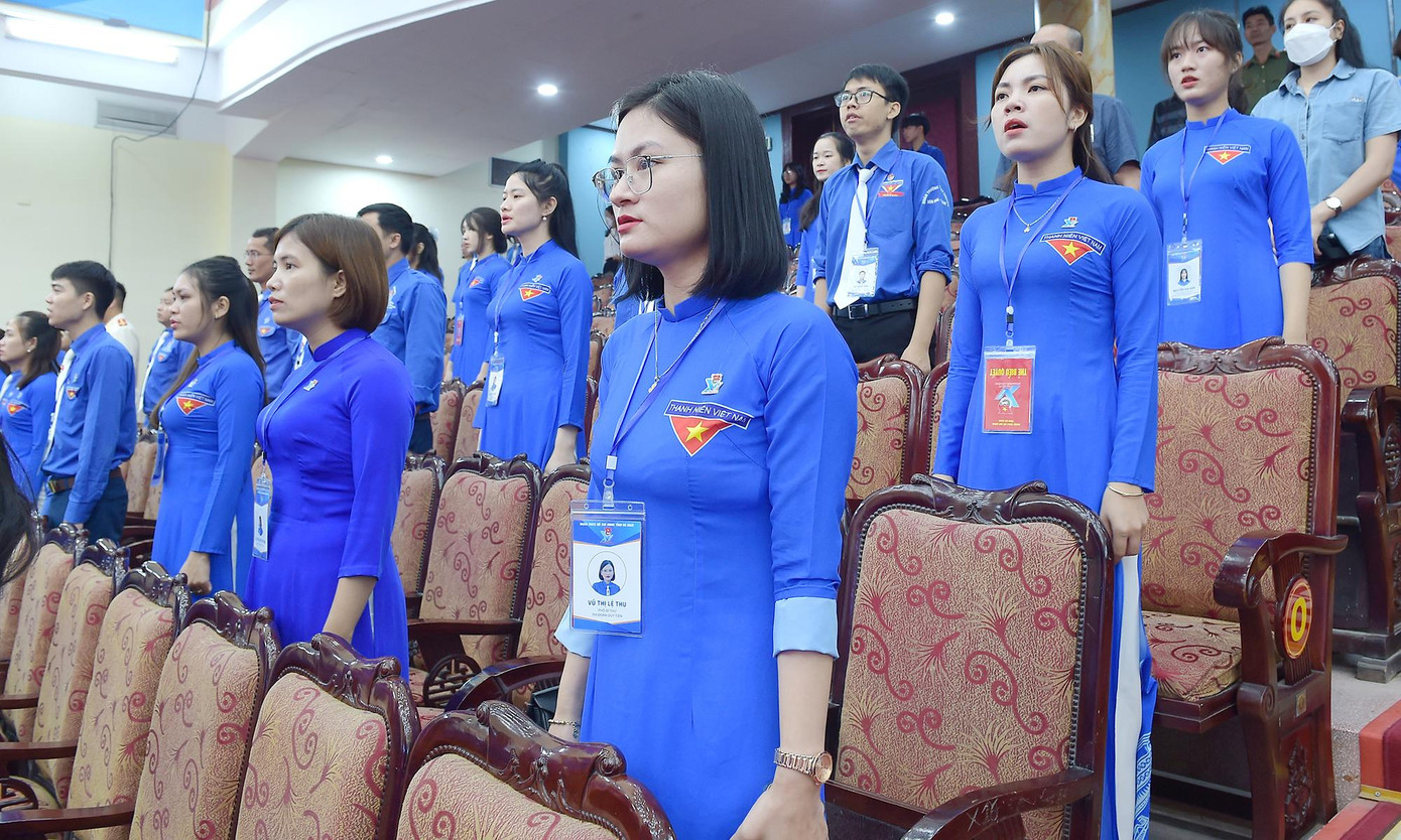 Đại hội xác định trong nhiệm kỳ 2022 - 2027 sẽ triển khai 8 nhiệm vụ trọng tâm và 5 đề án, chương trình lớn. Ảnh: Xuân Tùng Đại hội xác định trong nhiệm kỳ 2022 - 2027 sẽ triển khai 8 nhiệm vụ trọng tâm và 5 đề án, chương trình lớn. Ảnh: Xuân Tùng