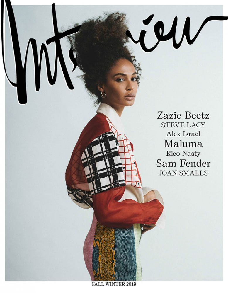 Siêu mẫu nội y Joan Smalls ngực trần, quyến rũ mê hồn trên tạp chí ảnh 1