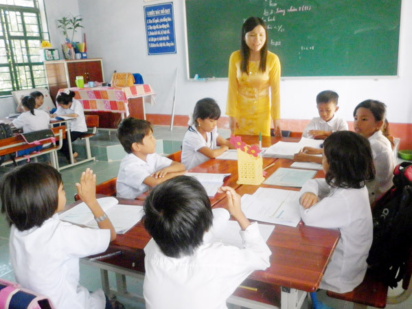 Học văn là học làm người. Ảnh: Báo Ninh Thuận