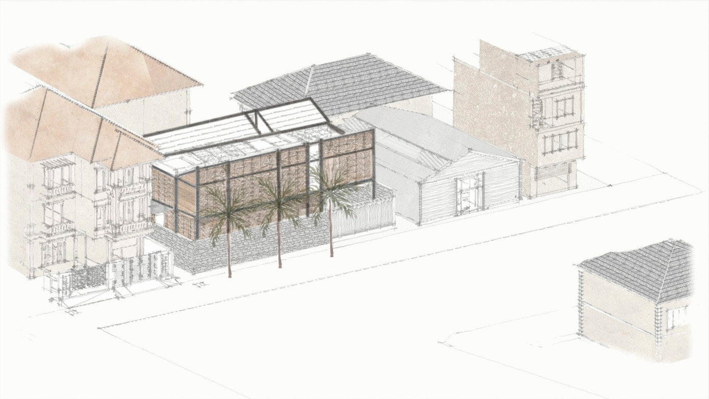 Ngôi nhà này có diện tích thiết kế tương đối rộng, nằm ngay trung tâm TP HCM. Với lợi thế về diện tích, đội ngũ thiết kế mong muốn tạo ra một ngôi nhà gắn kết chặt chẽ với thiên nhiên và khí hậu Việt Nam. Tại đây, ngôi nhà có thể “thở”, tạo nên một không gian sống gần gũi với môi trường xung quanh.