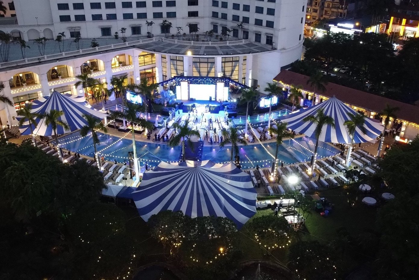 Khách sạn này cũng là nơi tổ chức nhiều sự kiện, hội thảo lớn trong nước và quốc tế. Ảnh: Daewoo Hà Nội.