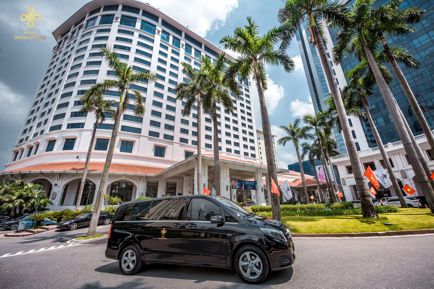 Khách sạn Daewoo Hà Nội được xây dựng vào năm 1996, với 411 phòng. Ảnh: Daewoo Hà Nội.