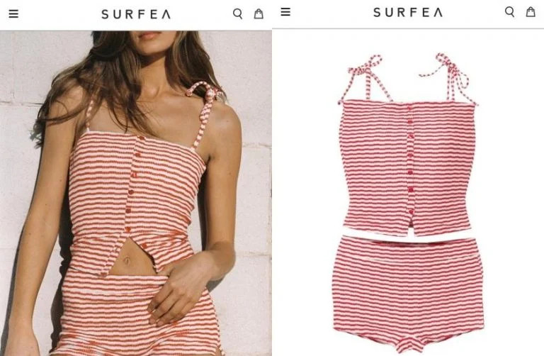 Mẫu áo tắm kín đáo nhưng nhờ Song Hye Kyo mặc nên đã nhanh chóng cháy hàng. Mẫu áo tắm kín đáo nhưng nhờ Song Hye Kyo mặc nên đã nhanh chóng cháy hàng.