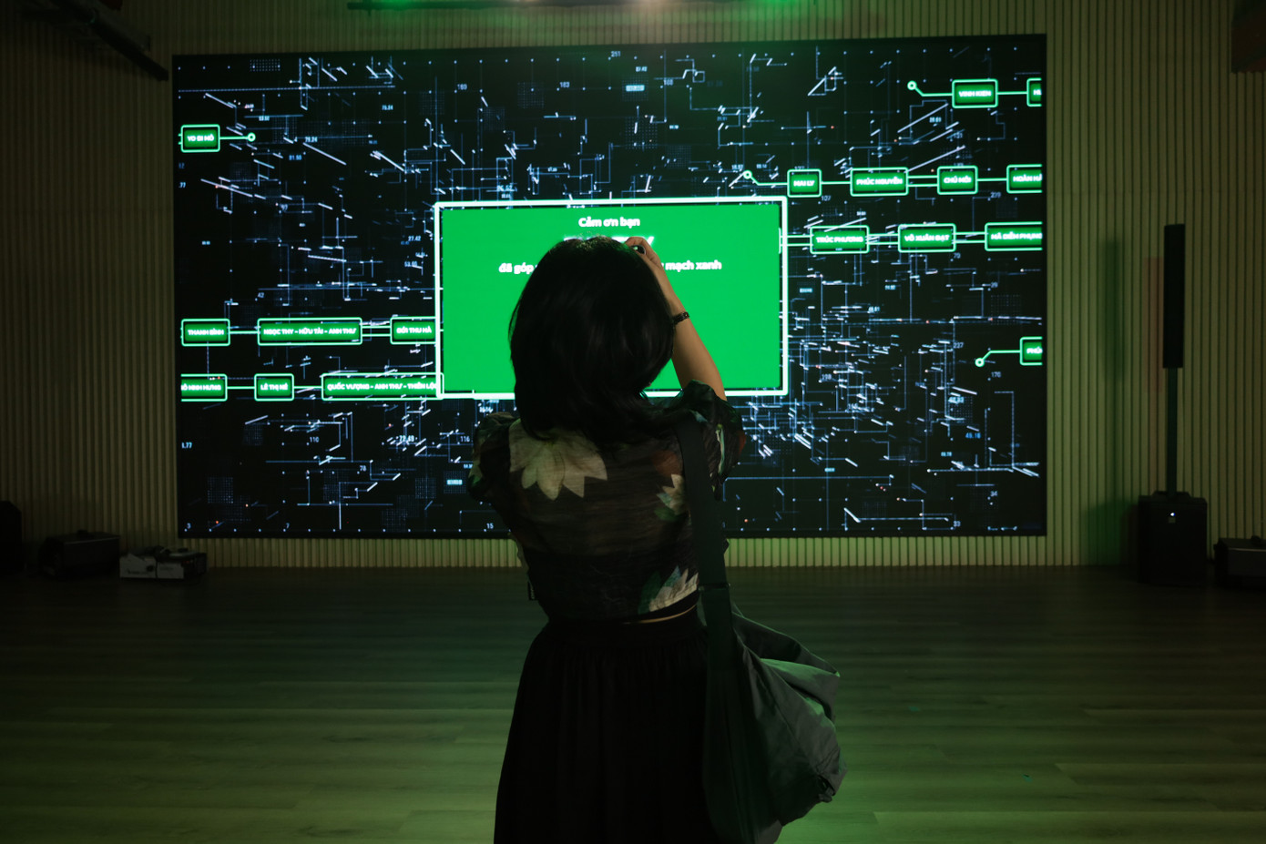 Khu vực Mạch sống mang lại niềm tin, sự thôi thúc phải hành động cho người xem.