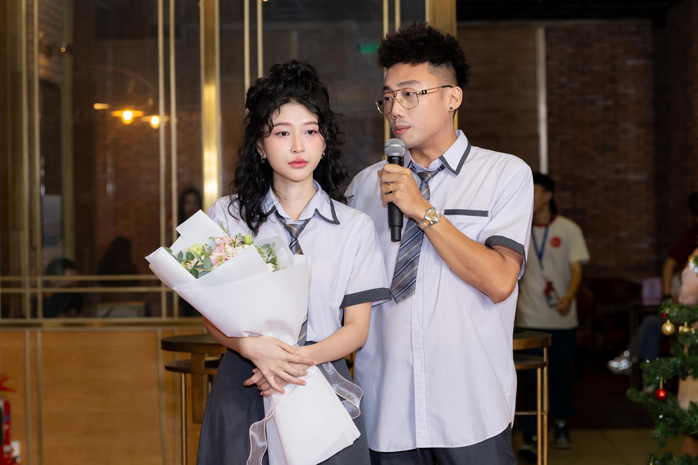 Gino Tống và Kim Chi đã nên duyên với nhau nhờ bộ phim.