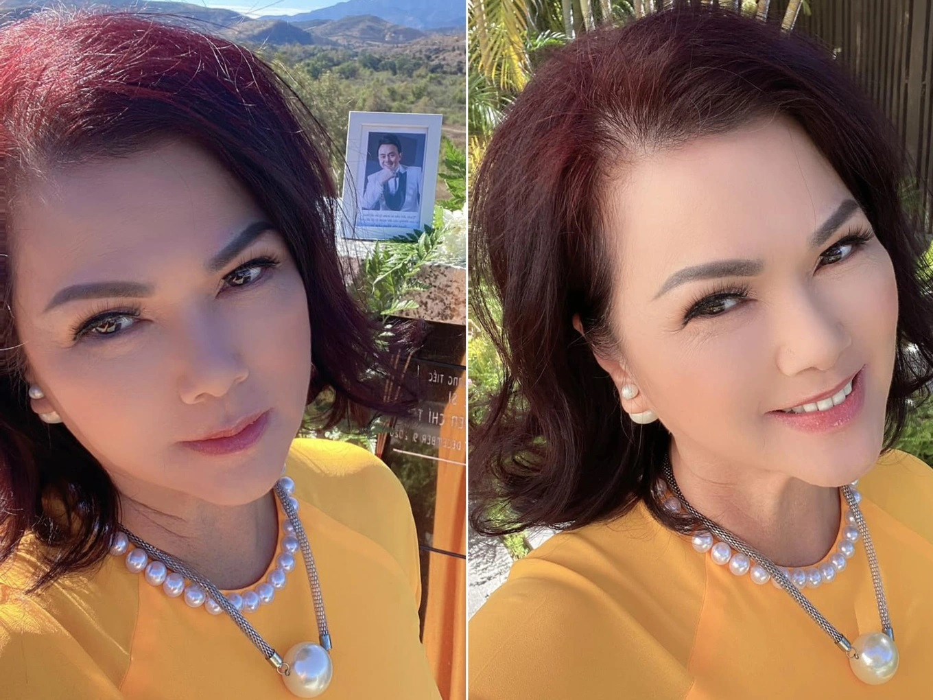 Nữ ca sĩ Phương Loan thường tới thăm mộ và trò chuyện cùng chồng.