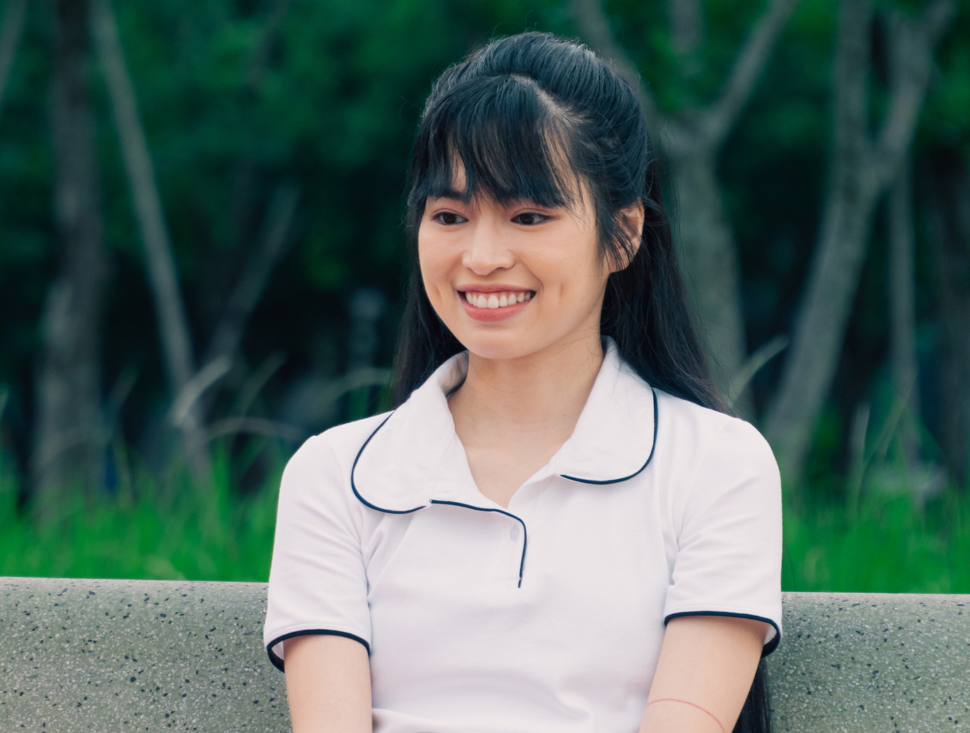 Khánh Vân có lợi thế ngoại hình dễ thương, dễ nhớ. Khánh Vân có lợi thế ngoại hình dễ thương, dễ nhớ.