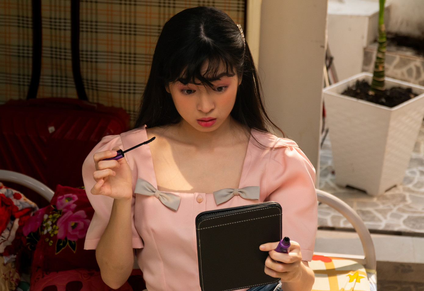 Khánh Vân đang trên hành trình chinh phục khán giả bằng diễn xuất. Khánh Vân đang trên hành trình chinh phục khán giả bằng diễn xuất.