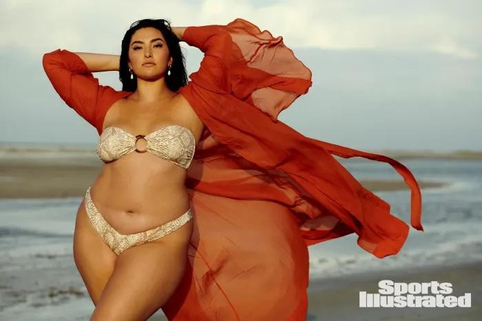 Bộ ảnh của cô do nhiếp ảnh gia người Mỹ Yu Tsai thực hiện tại bãi biển thuộc vịnh Tampa, Florida, Mỹ.