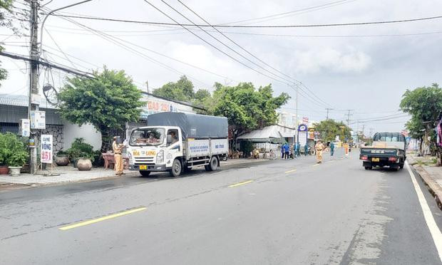 Chốt kiểm soát dịch bệnh ở Phú Quốc. Ảnh: VTC News