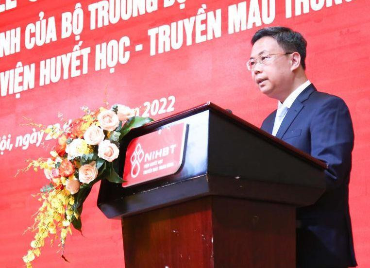 PGS. TS. Nguyễn Hà Thanh - Viện trưởng Viện Huyết học – Truyền máu Trung ương PGS. TS. Nguyễn Hà Thanh - Viện trưởng Viện Huyết học – Truyền máu Trung ương