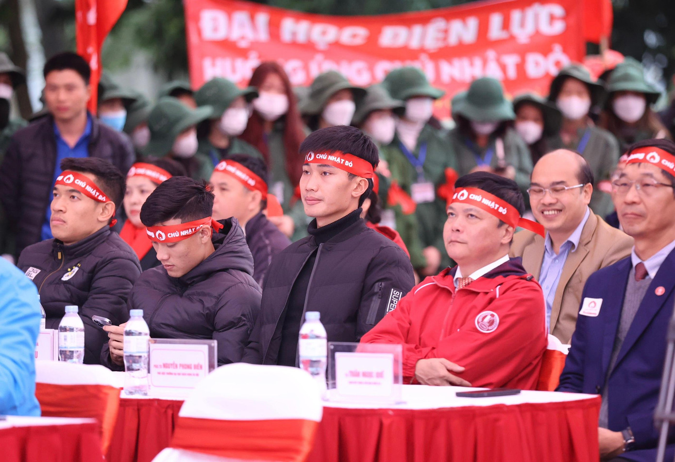 Các đại biểu dự ngày hội chính Chủ nhật Đỏ lần thứ XV - năm 2022