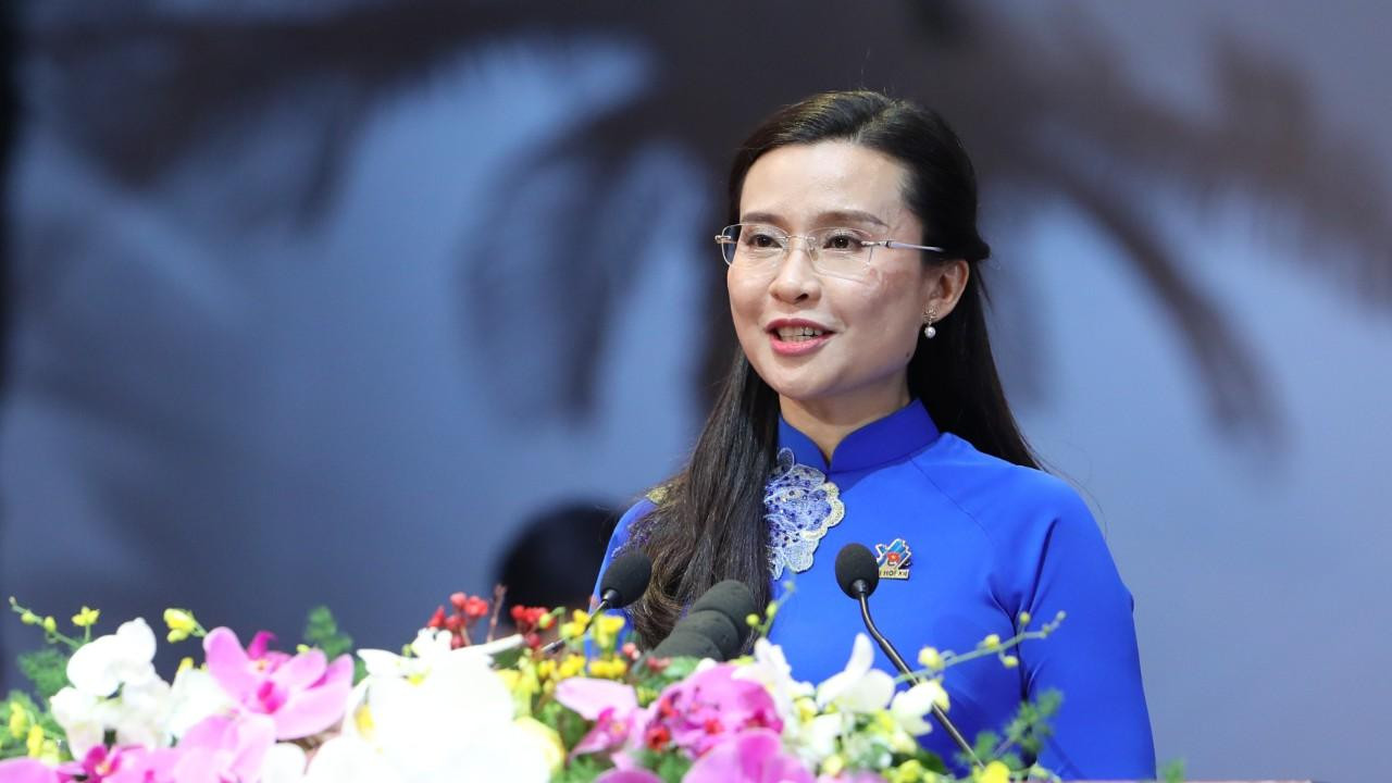 Chị Nguyễn Phạm Duy Trang, Bí thư T.Ư Đoàn khóa XI