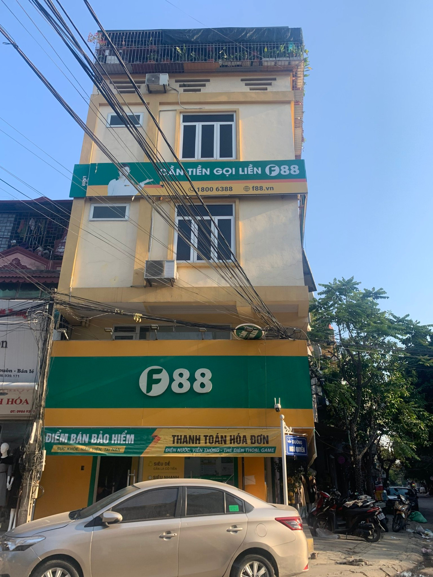 Một điểm kinh doanh của F88 tại TP Thanh Hóa