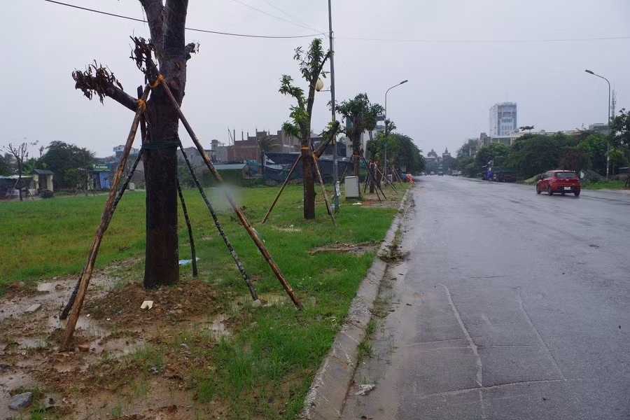 Mặt bằng dự án Khu dân cư Bắc cầu Sâng