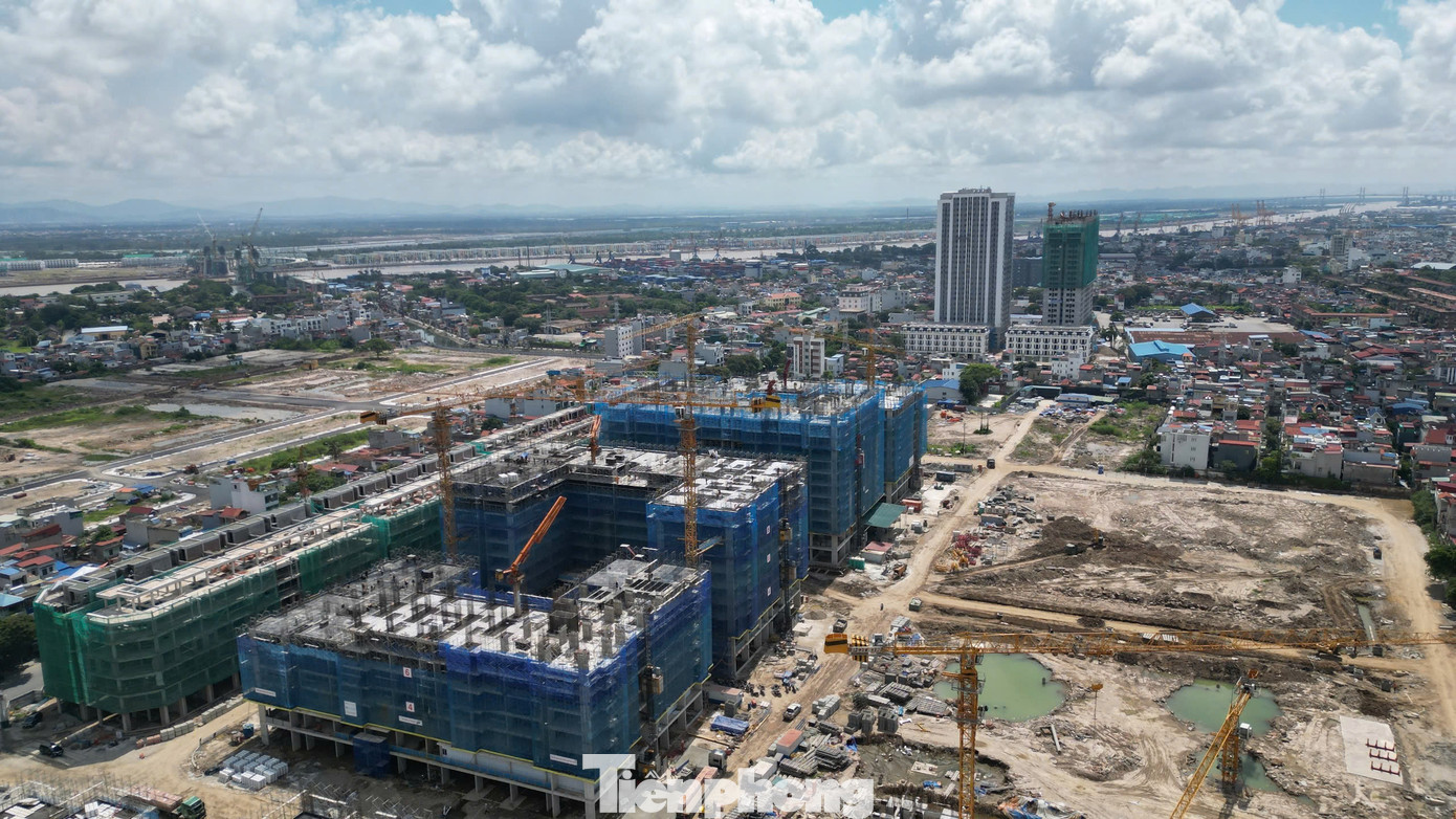 Dự án có vị trí đắc địa, được xem là khu "đất vàng" của TP Hải Phòng với diện tích sử dụng đất gần 17ha. Dự án có quy mô gồm 10 block nhà chung cư cao 15 tầng với khoảng 4.448 căn hộ và 163 căn nhà ở thương mại thấp tầng (6 tầng + 1 tum).