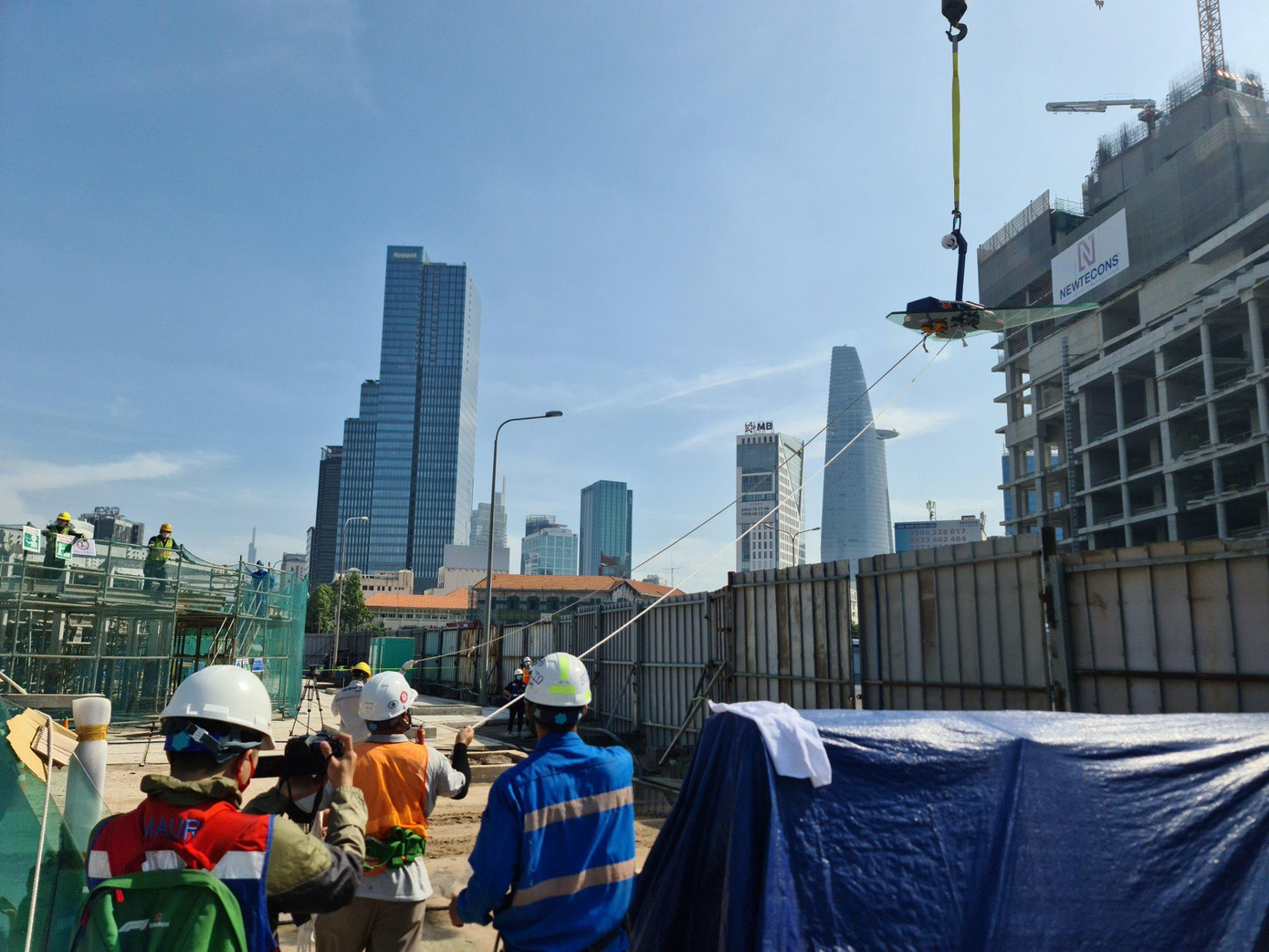 Các tác thi công được thực hiện cẩn thận.