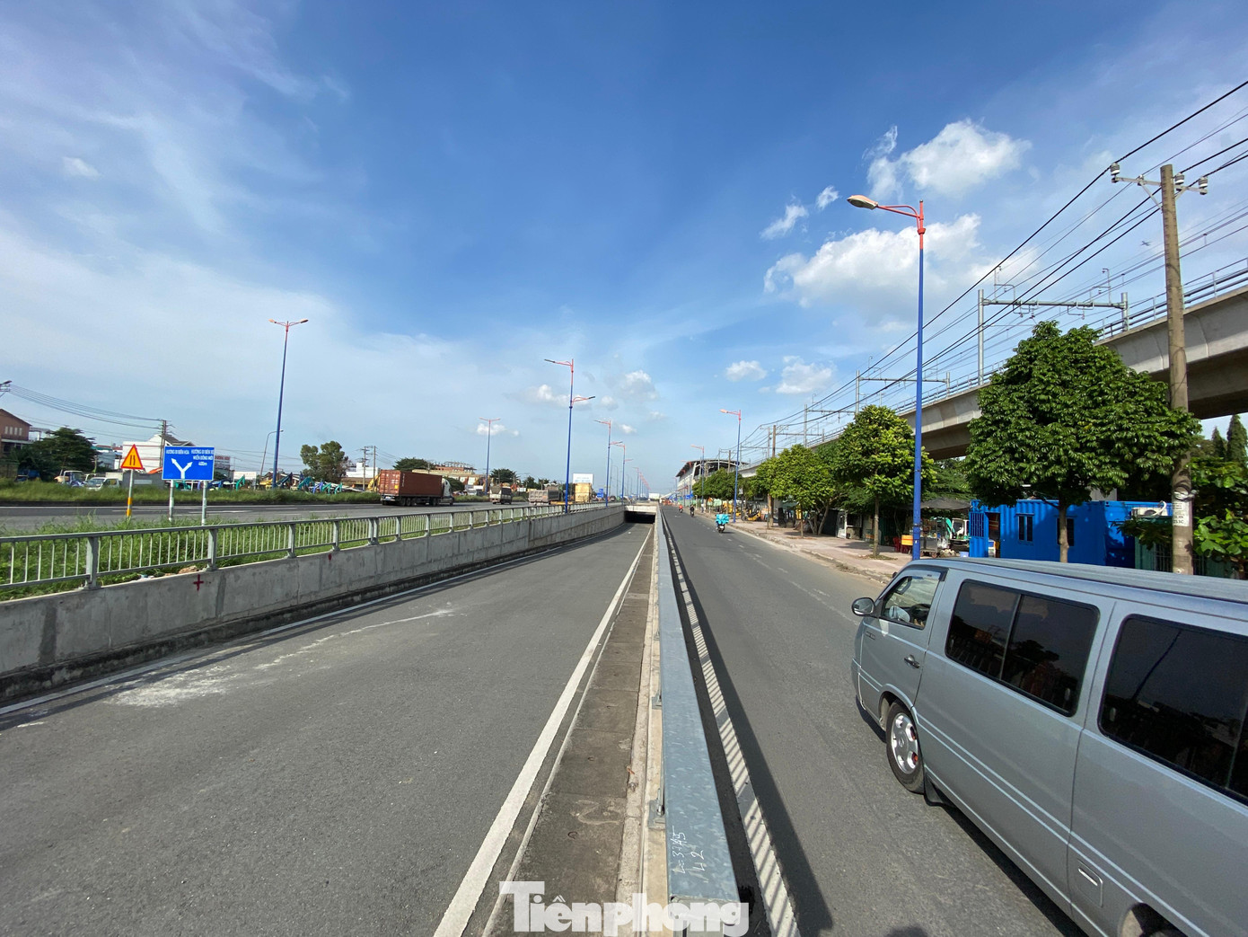 Công trình giúp kết nối và đồng bộ hệ thống giao thông với bến xe Miền Đông mới, tuyến Metro số 1.