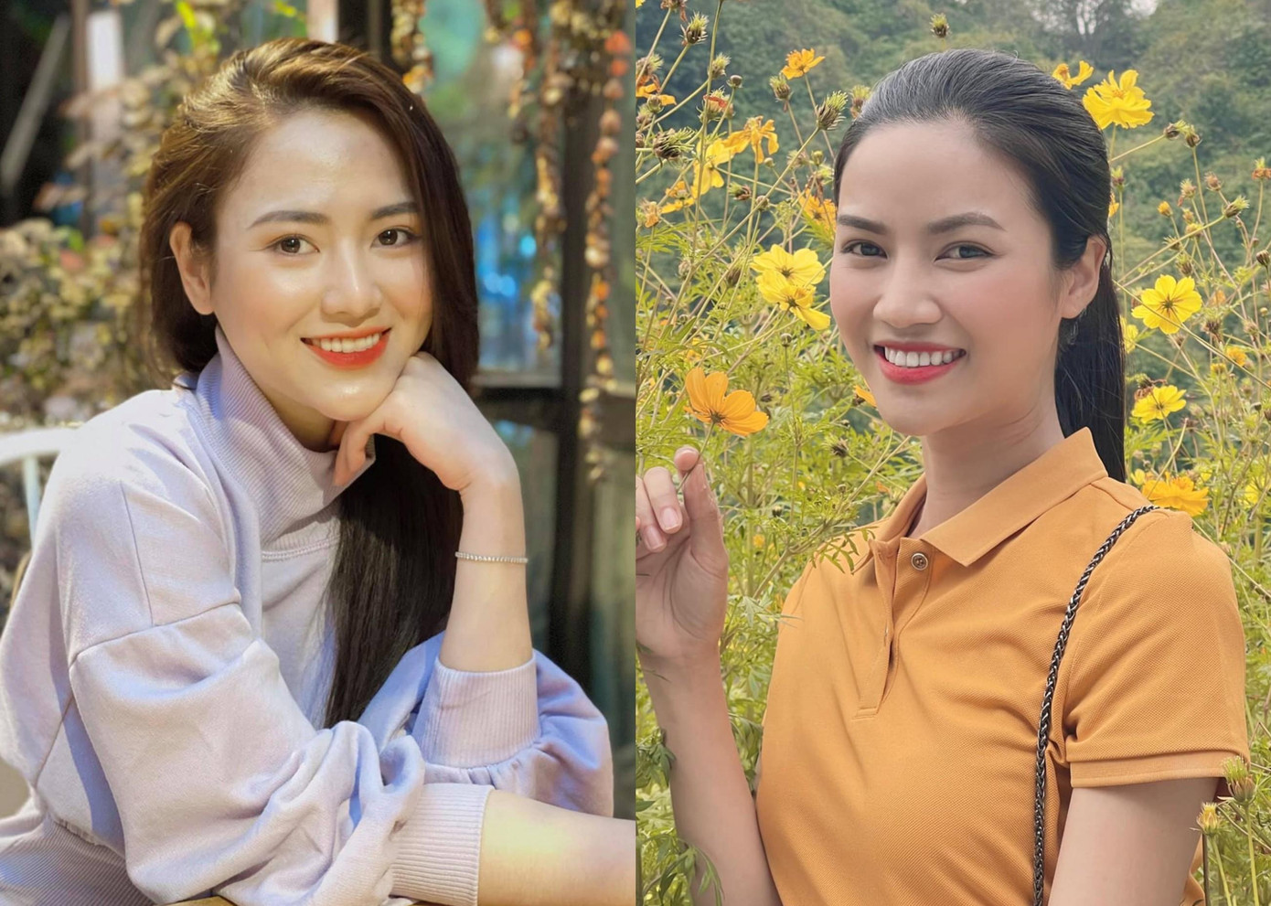 Việt Hoa (trái) - Anh Đào