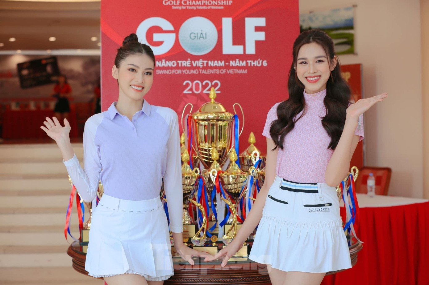 Tiền Phong Golf Championship năm 2022 là sự kiện thể thao do báo Tiền Phong tổ chức nhân dịp chào mừng kỷ niệm 69 năm Ngày thành lập báo Tiền Phong (16/11/1953 - 16/11/2022), đồng thời hướng tới mục tiêu quan trọng là quảng bá và gây quỹ cho các hoạt động của Quỹ hỗ trợ Tài năng trẻ Việt Nam. Ảnh: Trọng Tài.