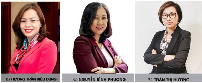 3 thành viên HĐQT được bầu trong kỳ họp cổ đông tháng 5/2021. Ảnh: FLC Faros.