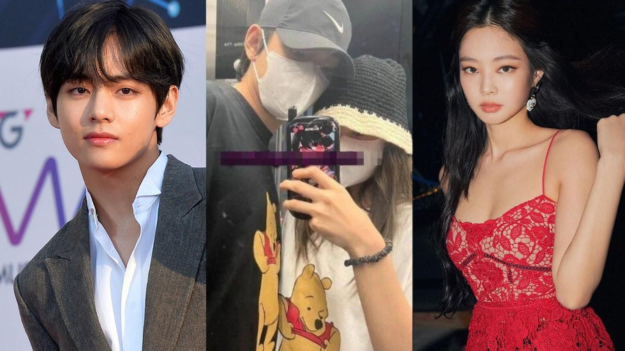 V và Jennie lộ nhiều hình ảnh thân mật.