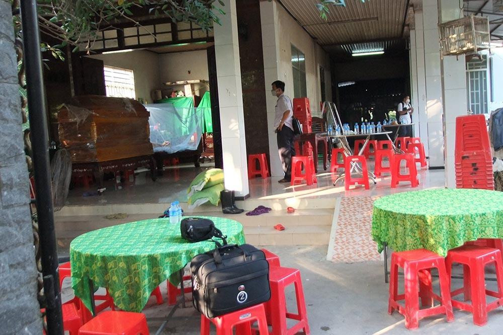 Căn nhà nơi xảy ra vụ án mạng