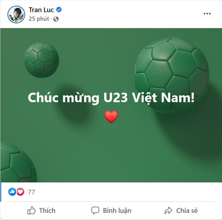 Đạo diễn Trần Lực &quot;thả tim&quot; cho tuyển U23 Việt Nam.