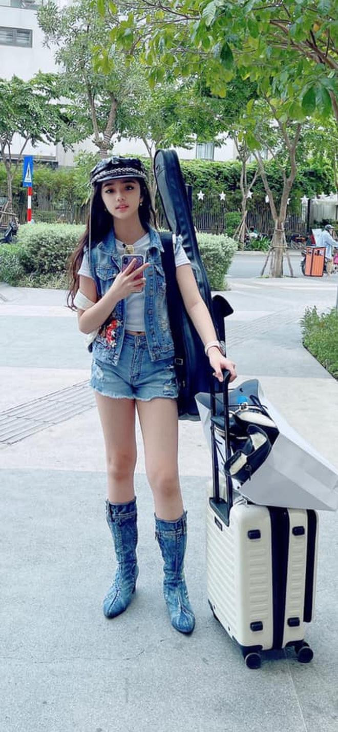 Thiên Nga sở hữu chiều cao 1m70 khi mới 12 tuổi