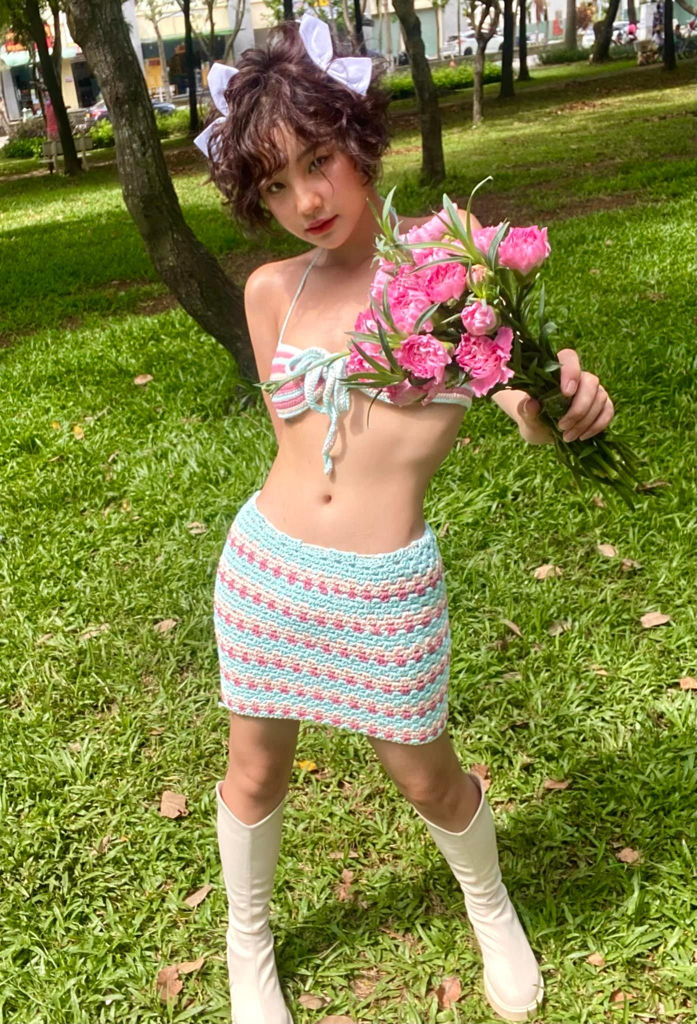 Thu Hà (Ceri), mỹ nhân người dân tộc Tày gây “sốt” trong Thương ngày nắng về phần 2 bất ngờ lộ diện với một hình ảnh vô cùng táo bạo. Thu Hà (Ceri), mỹ nhân người dân tộc Tày gây “sốt” trong Thương ngày nắng về phần 2 bất ngờ lộ diện với một hình ảnh vô cùng táo bạo.