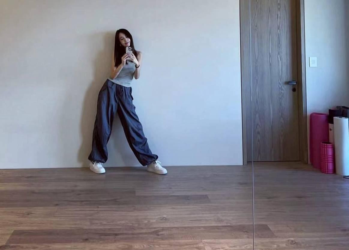 Vợ Lâm Chí Dĩnh giảm cân sâu sau 2 tháng chăm chồng tai nạn. Ảnh: Sohu.