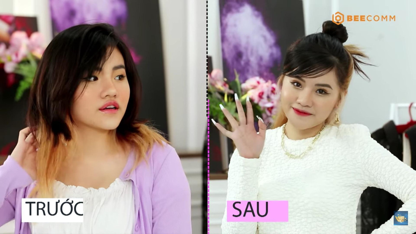 Hằng Mi sau khi được định hình lại phong cách