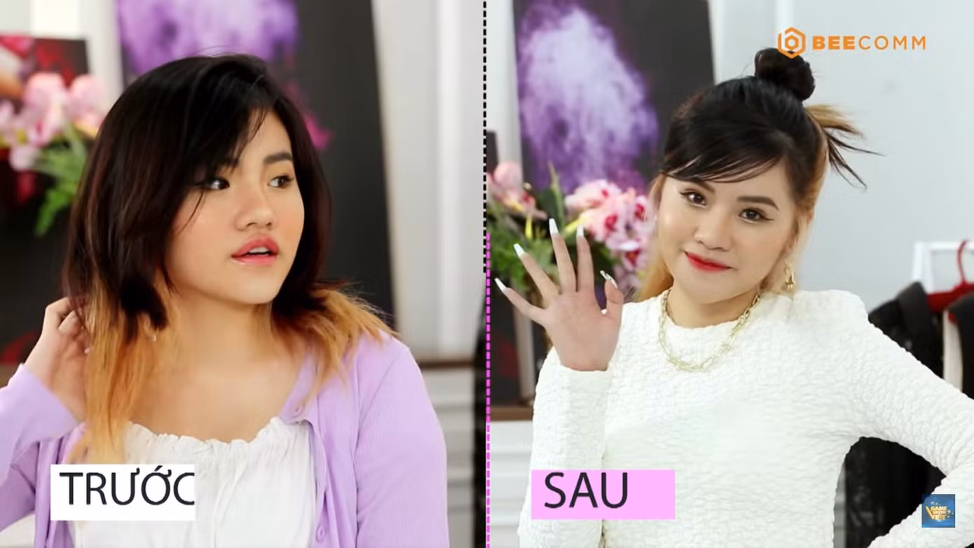 Hằng Mi sau khi được định hình lại phong cách