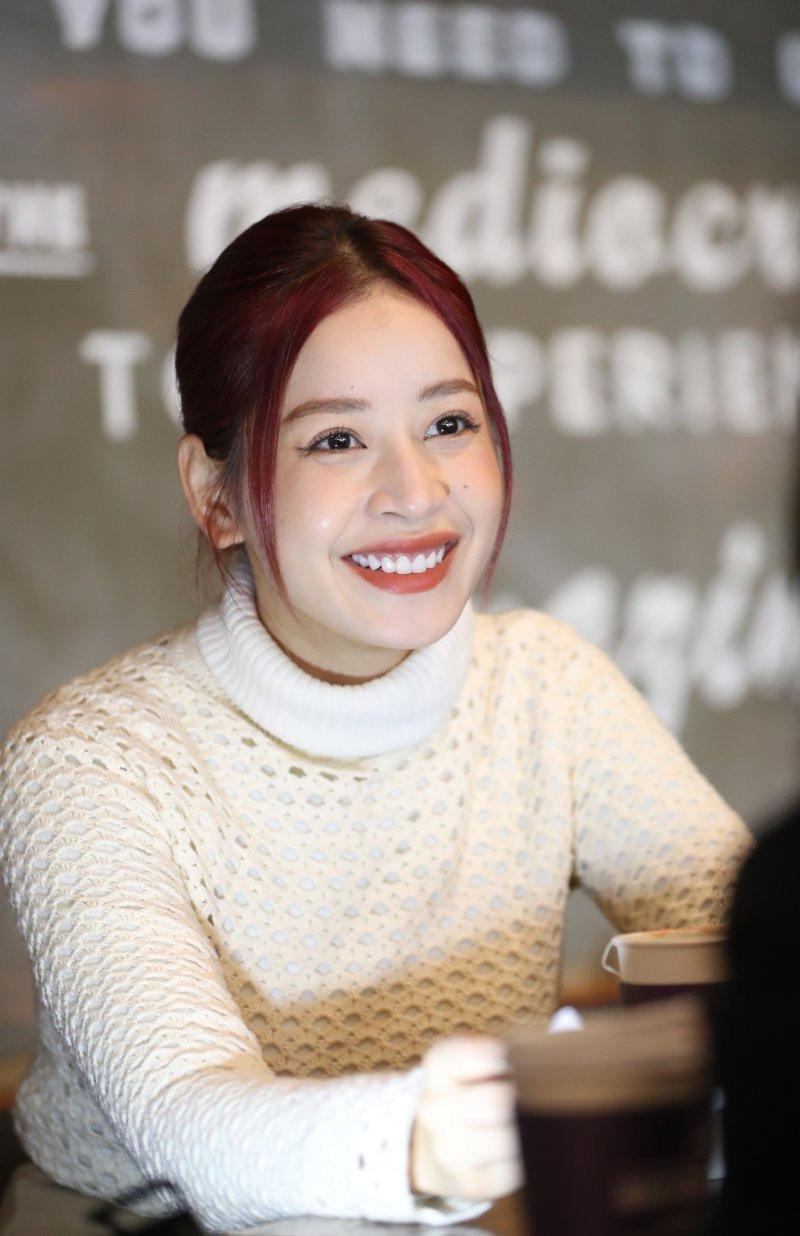 Hình ảnh Chi Pu tại Hàn Quốc. Ảnh: News1.