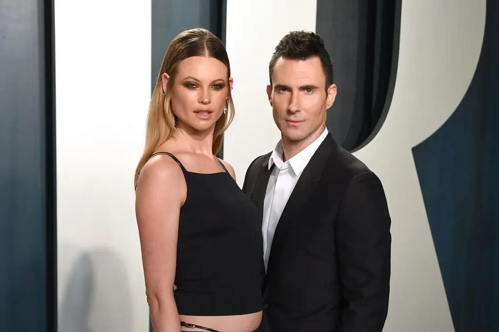 Vợ chồng Adam Levine - Behati Prinsloo. Ảnh: Getty Images