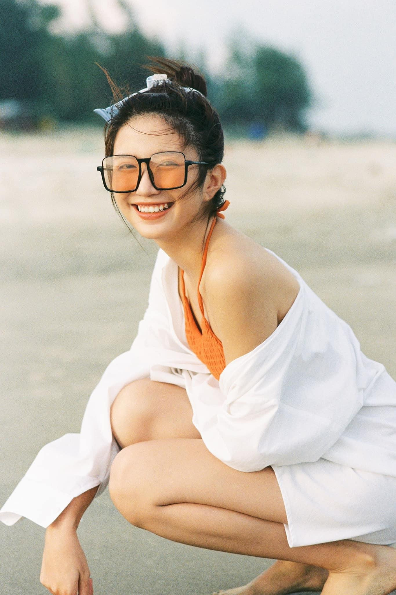 "Để cho người khác cảm giác được hạnh phúc thì trước hết ta phải là người hạnh phúc", cô chia sẻ.