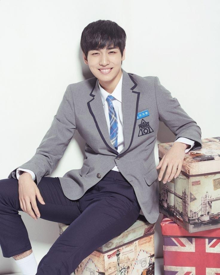 Lee Ji Han được nhiều khán giả biết đến khi tham gia Produce 101 mùa 2. Ảnh: Mnet.
