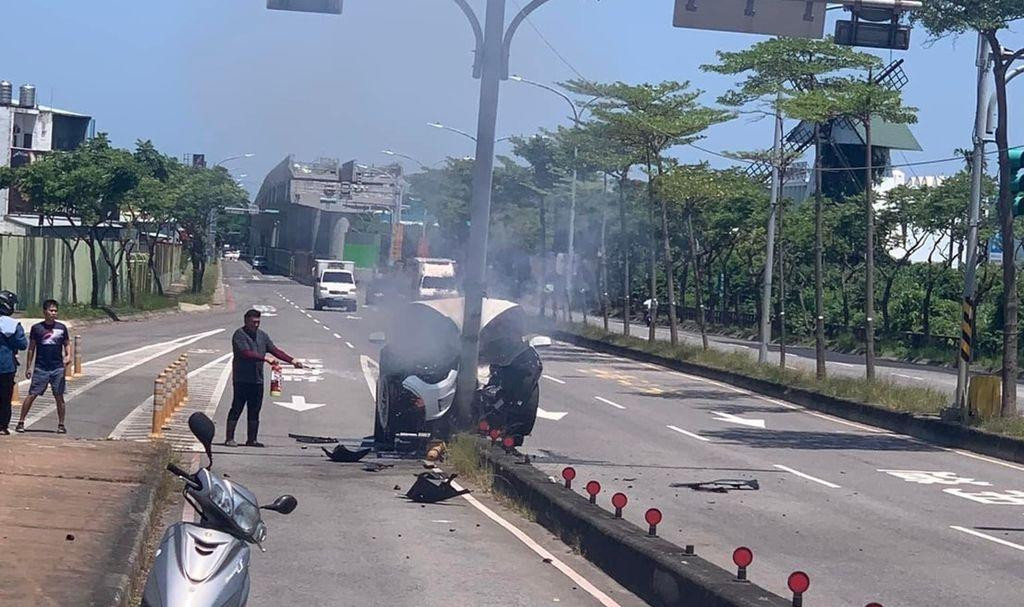 Hiện trường vụ tai nạn