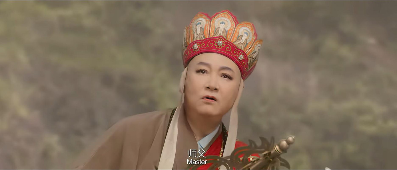 Hình ảnh Trì Trọng Thụy trên phim được chỉnh sửa nhiều nhưng khó giấu đi dấu hiệu tuổi tác. Ảnh: CMH.