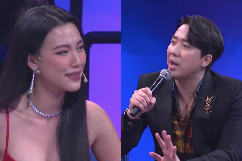 Hoàng Oanh vội từ chối khi Trấn Thành nhắc đến tên Anh Đức Hoàng Oanh vội từ chối khi Trấn Thành nhắc đến tên Anh Đức