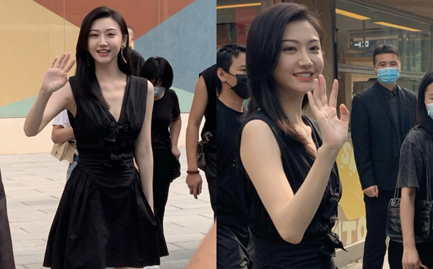 Nhan sắc của Cảnh Điềm bất chấp camera thường. Ảnh: Sohu.