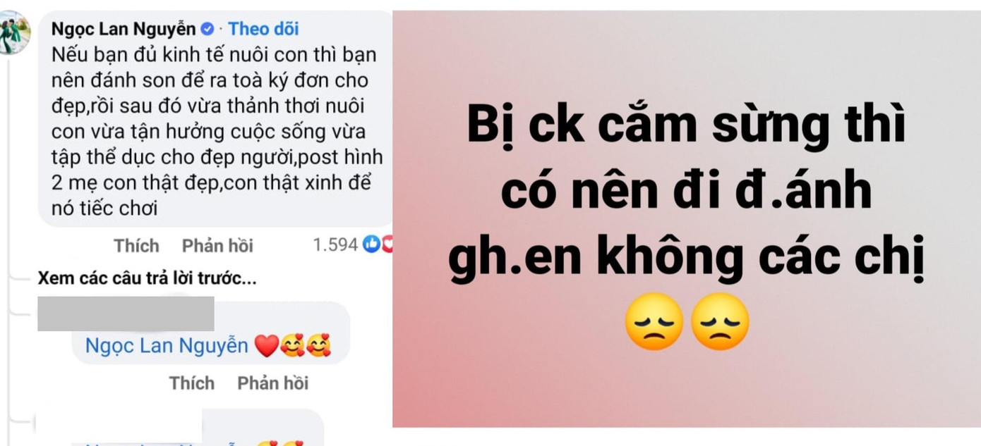 Ngọc Lan nhận "bão" like khi bày tỏ quan điểm