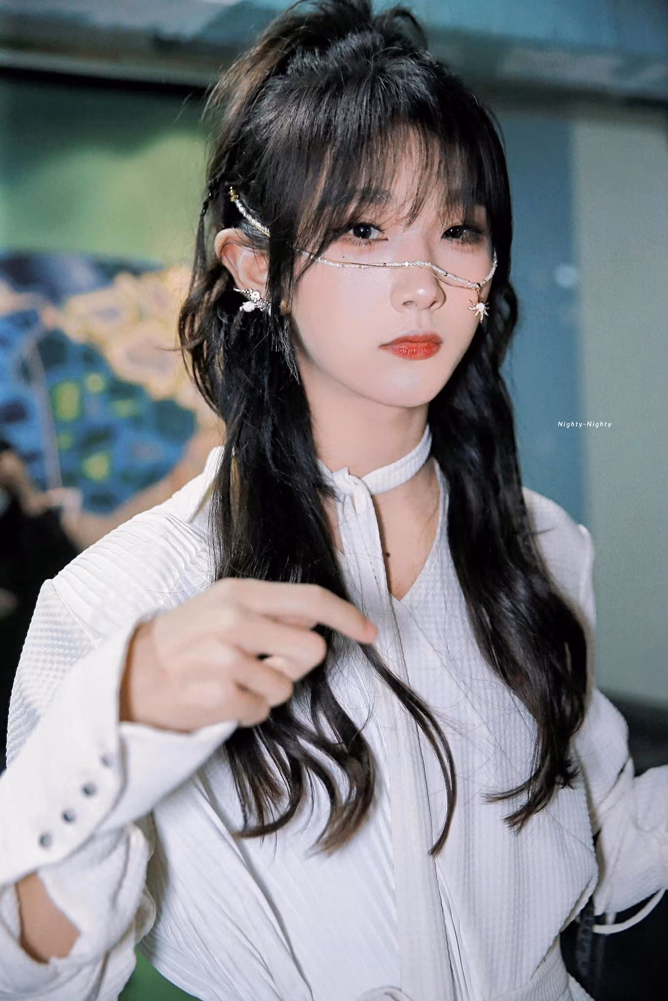 Ngoại hình nữ tính của Hồ Diệp Thao. Ảnh: Weibo.