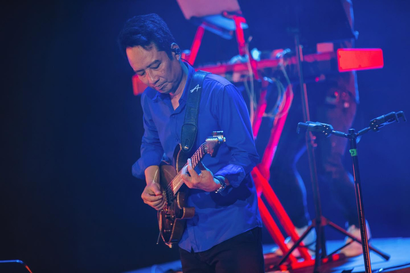 Nhạc sĩ Anh Quân hỗ trợ con gái